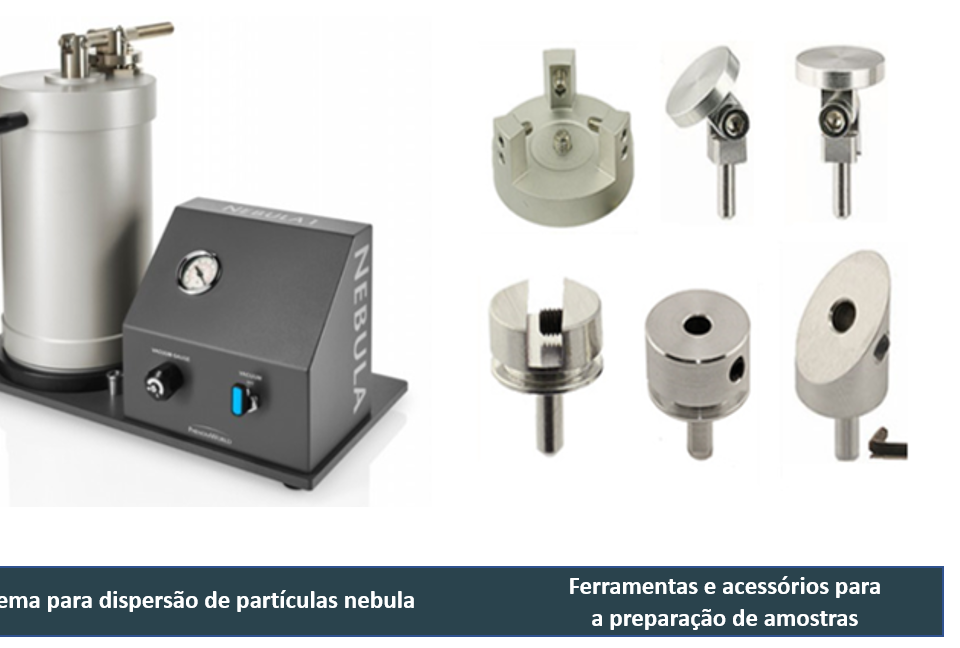 Acessórios para preparação de amostras microscopios eletronicos de varrimento (SEM) Phenom