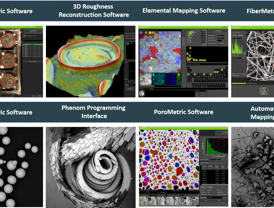 Software para Phenom Desktop SEM